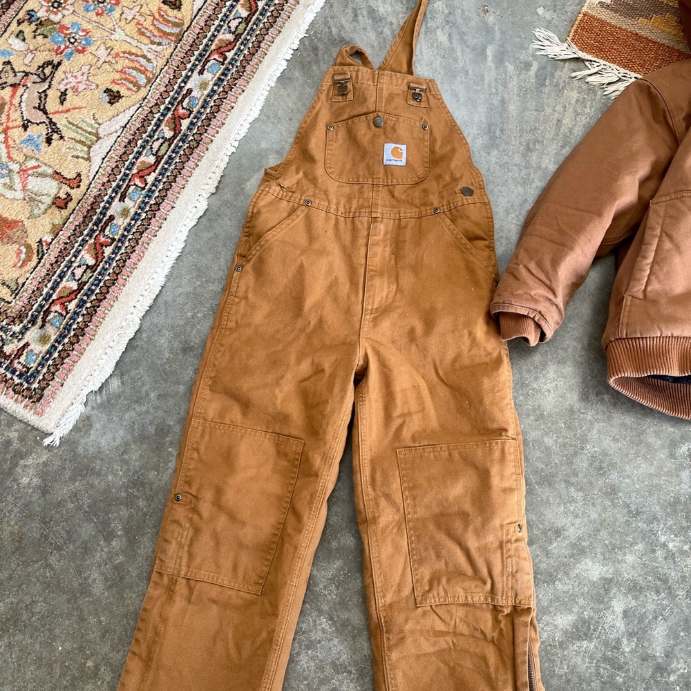Carhartt Tan Work Overalls